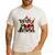 Boston Terrier Christmas Dogs Santa Reindeer Elf Men's Casual T-Shirt White