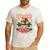 Boston Terrier My Christmas Spirit Dog Santa Claus X-Mas Men's Casual T-Shirt White