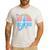 Boston Terrier Dad Retro Men's Casual T-Shirt White