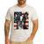 Boston Terrier Dog American Flag 4th Of July Patriotic Puppy Men's Casual T-Shirt White
