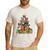 Boston Terrier Dog Christmas Tree Lights Xmas Pajama For Men Women Kids Men's Casual T-Shirt White