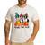Boston Terrier Dog Lover Fall Ya'Ll Halloween Costume Men Women Men's Casual T-Shirt White