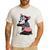 Boston Terrier Dog Merica 4th Of July Usa American Flag Men Men's Casual T-Shirt White