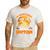 My Boston Terrier Dog Rides Shotgun Witch Halloween Men Women Men's Casual T-Shirt White
