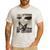 Boston Terrier Dog UFO Alien Extraterrestrial Selfie Men's Casual T-Shirt White