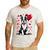 Boston Terrier Dog Valentine's Day Dog Owner Valentine Men's Casual T-Shirt White
