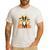 Boston Terrier Halloween Dog Lover Pumpkin Costume Men's Casual T-Shirt White