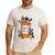 Boston Terrier Happy Pills T-Shirt Men's Casual T-Shirt White