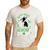 My Boston Terrier Is My Lucky Charm Paw Dog St Patrick's Day Men's Casual T-Shirt White