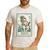 Boston Terrier Mom Skeleton Tarot Card Witch Vibes Dog Mom Men's Casual T-Shirt White