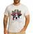 Boston Terrier Pirate T Shirt Jolly Roger Crossbones Skull Men's Casual T-Shirt White