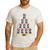 Boston Terrier Santa Hat Xmas Light Men Women Christmas Tree Men's Casual T-Shirt White
