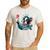 Boston Terrier Selfie Statue Of Liberty 4th Of July American Men's Casual T-Shirt White