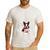 Boston Terrier In The Snow Merry Christmas Winter Men's Casual T-Shirt White