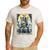 Boston Terrier Tarot Card Dog Men's Casual T-Shirt White
