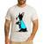 Boston Terrier Tattoos I Love Mom Men's Casual T-Shirt White