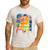 Broken Crayons Still Color Cat Teacher Men's Casual T-Shirt White Broken Crayons Still Color Cat Teacher Men's Casual T-Shirt White