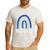 Bulldogs School Mascot Rainbow Teacher Lover Men's Casual T-Shirt White Bulldogs School Mascot Rainbow Teacher Lover Men's Casual T-Shirt White