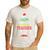 All Is Calm Said No 1st Grade Teacher Ever Christmas Teacher Men's Casual T-Shirt White