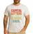 Capital Letters And Periods Bruh Teacher Grammar Kids Men's Casual T-Shirt White