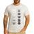 Cat Themed Artist Value Scale Educational Art Teacher Men's Casual T-Shirt White Cat Themed Artist Value Scale Educational Art Teacher Men's Casual T-Shirt White