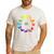 Chicken Themed Color Wheel Educational Art Teacher Artist Men Women Girls Kids Men's Casual T-Shirt White