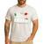 Is It Christmas Break Yet Teacher Xmas Light Santa Hat Men's Casual T-Shirt White Is It Christmas Break Yet Teacher Xmas Light Santa Hat Men's Casual T-Shirt White