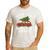 Christmas Teacher Squad Festive Car Tree Lights Xmas Men's Casual T-Shirt White