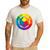 Color Wheel Palette Shirt Artist Painter Art Teacher Tshirt Men's Casual T-Shirt White Color Wheel Palette Shirt Artist Painter Art Teacher Tshirt Men's Casual T-Shirt White
