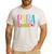 Colorful PARA Teacher Paraprofessional Cute Pencil Men's Casual T-Shirt White Colorful PARA Teacher Paraprofessional Cute Pencil Men's Casual T-Shirt White