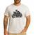 Cool Boston Terrier Riding a Motorcycle Biker Dog Lover For Men Women Kids Men's Casual T-Shirt White