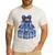 Coquette Bow Book Tree Merry Christmas Xmas Teacher Holiday Men's Casual T-Shirt White