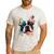 Cute Boston Terrier Puppy Dog Art Lover Unique Painting For Men Women Kids Men's Casual T-Shirt White