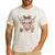Cute Floral Highland Cow Back To School For Women Teacher Men's Casual T-Shirt White Cute Floral Highland Cow Back To School For Women Teacher Men's Casual T-Shirt White