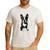 Dog Boston Terrier For Men Women Men's Casual T-Shirt White