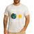 Earth Rotation Earth Day Science Teacher Kids Women Men's Casual T-Shirt White Earth Rotation Earth Day Science Teacher Kids Women Men's Casual T-Shirt White