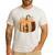 Fall Book Pumpkin Halloween Teacher Librarian Thanksgiving Men's Casual T-Shirt White