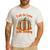 Fall In Love With Reading Pumpkin Autumn Librarians Teacher Men's Casual T-Shirt White