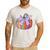Fall Pumpkin Books Lover Halloween Teacher Teaching Staff Men's Casual T-Shirt White