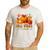 Fall Vibes Costume Teacher Thanksgiving Leopard Gnome Men's Casual T-Shirt White