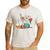 Floral Beakers Chemistry Lab Teacher Men's Casual T-Shirt White Floral Beakers Chemistry Lab Teacher Men's Casual T-Shirt White