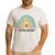 Future Teacher Cute Rainbow Leopard Teacher Outfit For Men Women Girls Kids Men's Casual T-Shirt White
