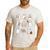 Ghost Speech Therapy Teacher Spooky Season Halloween Men's Casual T-Shirt White
