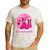 Ghost And Witch Boston Terrier Dog In October We Wear Pink Men's Casual T-Shirt White