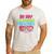 In My Glowing Teacher Era Groovy Colorful Bright Men's Casual T-Shirt White