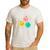 Groovy Happy To See Your Face Teacher School Appreciation Men's Casual T-Shirt White Groovy Happy To See Your Face Teacher School Appreciation Men's Casual T-Shirt White