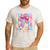 Groovy Teacher Cute Coquette Bow Flower Retro Back To School Men's Casual T-Shirt White