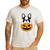 The Halloween Boston Terrier Men's Casual T-Shirt White