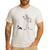 Halloween Boston Terrier And Skeleton Men's Casual T-Shirt White