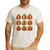 Halloween Teacher Fall Book Pumpkin Retro Reading Men's Casual T-Shirt White Halloween Teacher Fall Book Pumpkin Retro Reading Men's Casual T-Shirt White